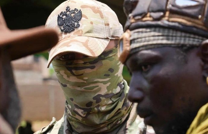 Imagen de archivo de un mercenario ruso del Africa Corps en Malí