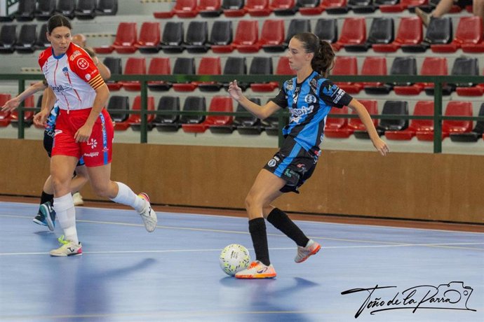Partido de fútbol sala entre el Wanapix Aldelís y el Linyola.