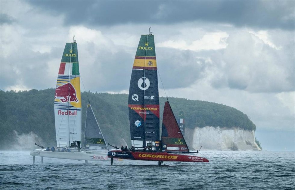 España se sube al podio en el SailGP de Sassnitz