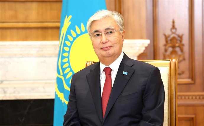 Archivo - El presidente de Kazajistán, Kasim Yomart Tokaev (archivo)