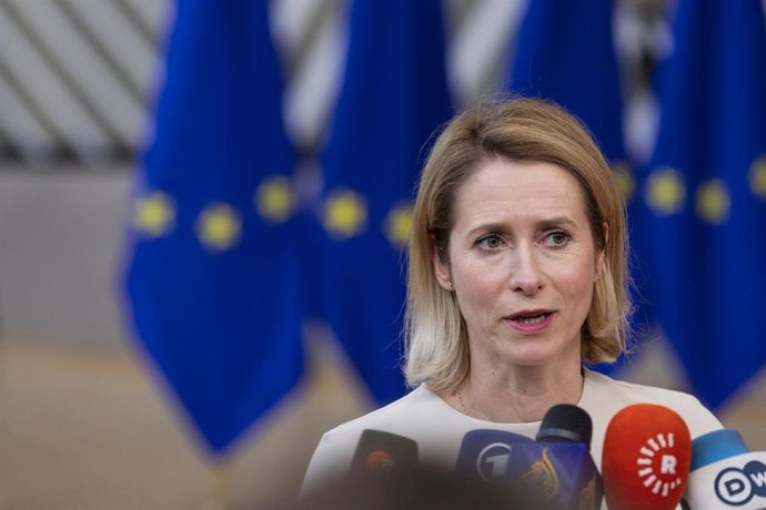 Archivo - La Alta Representante de la Unión Europea (UE) para Política Exterior, Kaja Kallas, en una imagen de archivo