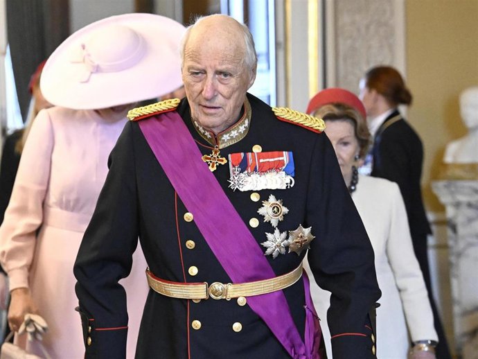 El Rey Harald de Noruega, en una imagen reciente