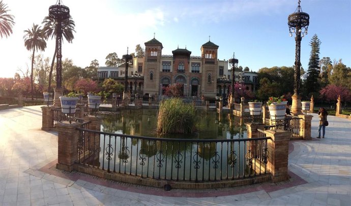 Archivo - Plaza de América, en el Parque de María Luisa, en Sevilla
