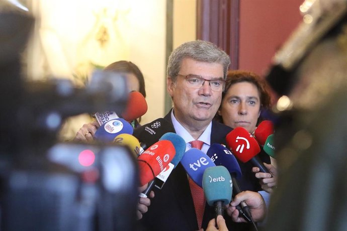 Archivo - El alcalde de Bilbao, Juan Mari Aburto
