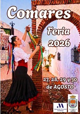 Cartel de la Feria de Comares 2026