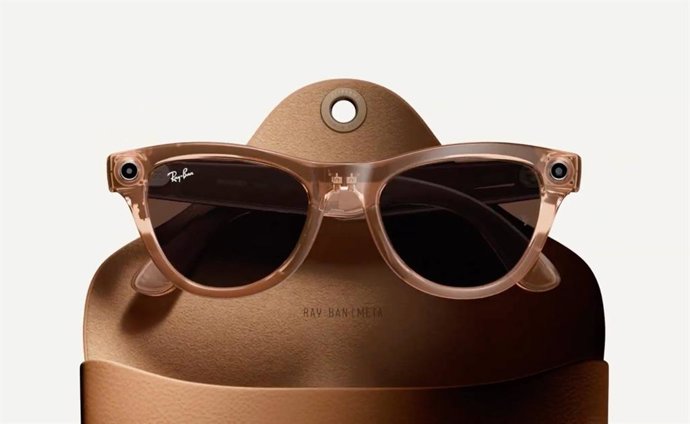 Os óculos inteligentes Ray-Ban Meta.
