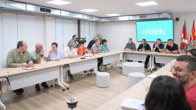 Archivo -  Mesa Política de EH Bildu