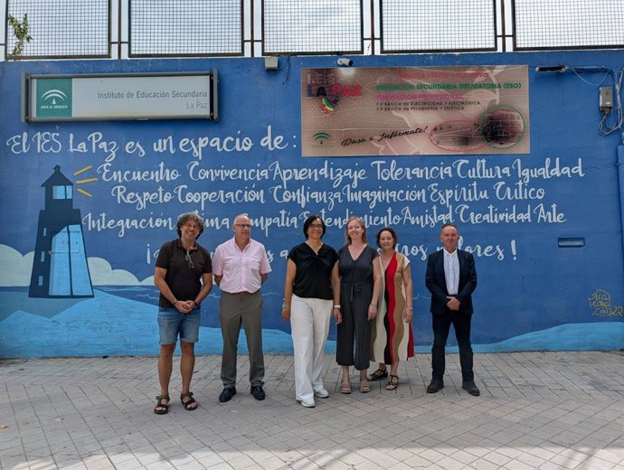 La Junta finaliza las obras de reparación de filtraciones en el IES La Paz de Granada con una inversión de 55.000 euros