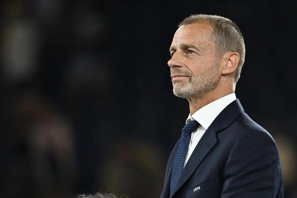 Aleksander Ceferin, presidente de la UEFA.