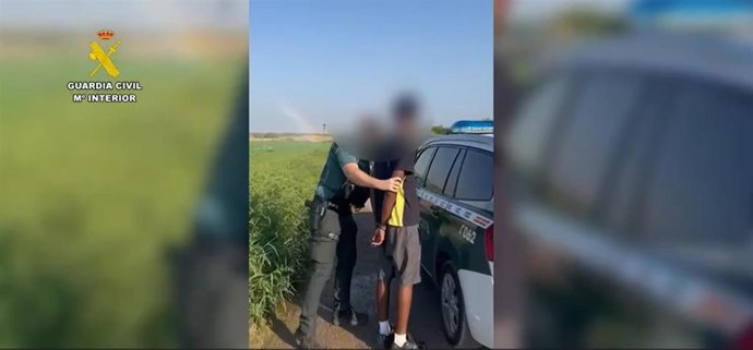 Una de las detenciones.