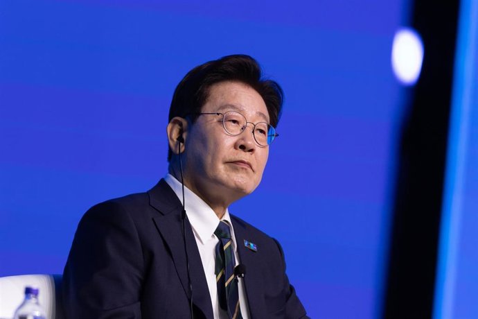 Archivo - El presidente de Corea del Sur, Lee Jae Myung. 