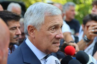 Sant'anna Di Stazzema: IPA87416361 - 82nd anniversary of the Sant'Anna di Stazzema massacre; pictured: Antonio Tajani
