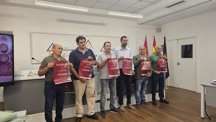 Rueda de prensa del presidente de la DO Mondéjar, Enrique Segovia.