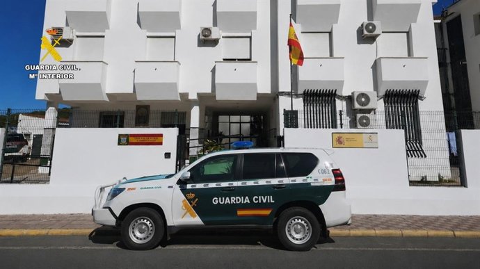 Puesto de la Guardia Civil de Punta Umbría (Huelva).