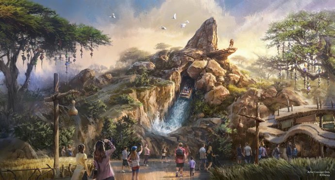 Nueva atracción acuática Rey León en Disneyland Paris