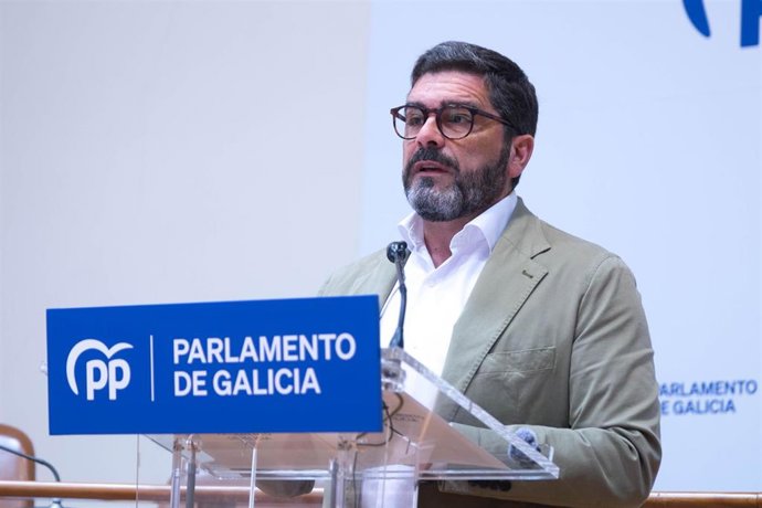 El diputado del PPdeG Roberto Rodríguez.