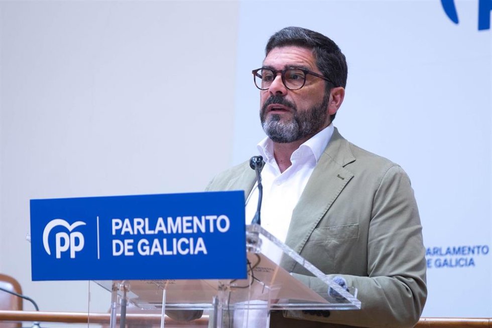 El diputado del PPdeG Roberto Rodríguez.