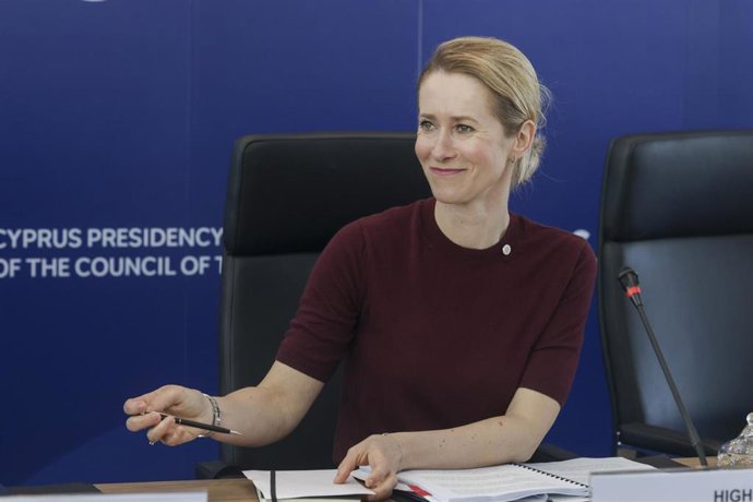 Archivo - La Alta Representante de la Unión Europea para la Política Exterior, Kaja Kallas