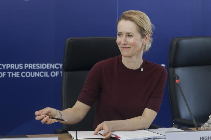 Archivo - La Alta Representante de la Unión Europea para la Política Exterior, Kaja Kallas
