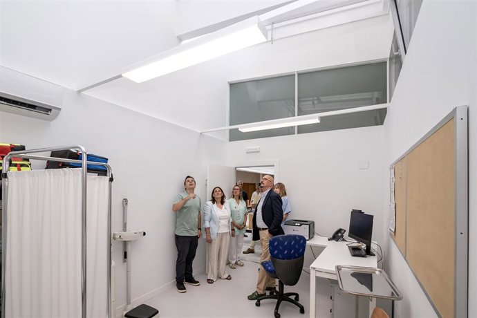 Una de las consultras del Centro de Salud de Los Castros, tras su renovación