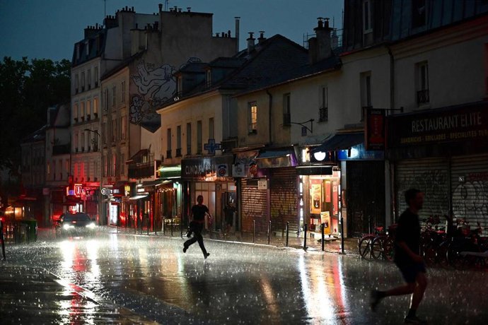 Archivo - Tormentas en Francia (archivo)