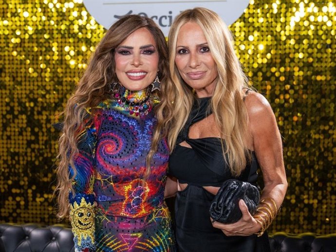 Gloria Trevi y Marta Sánchez posan juntas en Starlite Occident en Marbella