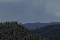 Los medios terrestres siguen trabajando en el incendio de Segorbe estabilizado desde el domingo