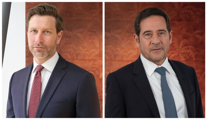 De izquierda a derecha, Charles Lilford y Alain Krief.