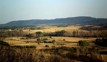 Fotos del paisaje de la comarca de La Valdería (León).