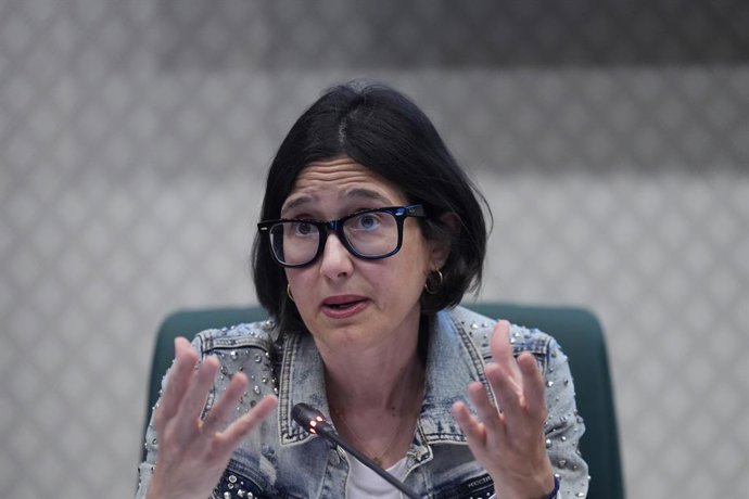 Archivo - Arxiu - La consellera d'Interior de la Generalitat, Núria Parlon, en una imatge d'arxiu