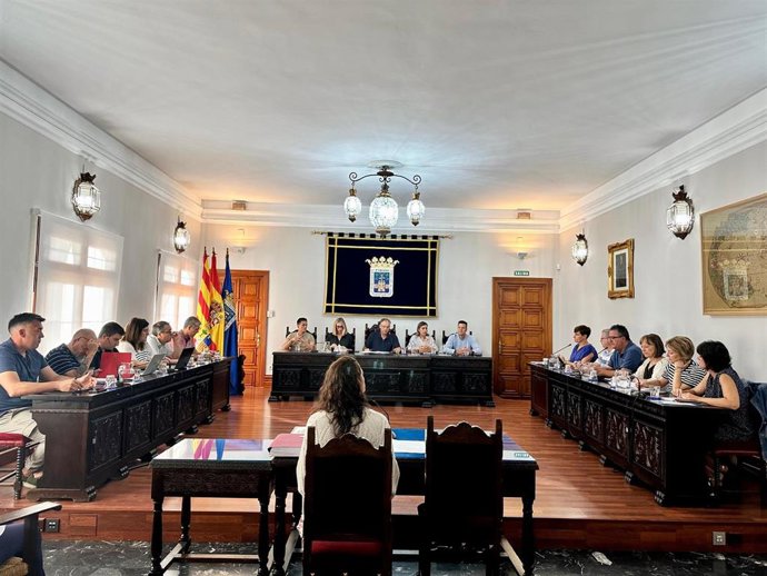 Pleno del Ayuntamiento de Tarazona.