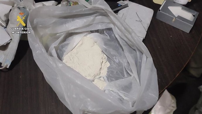 Droga incautada en un punto de venta en Trujillo (Cáceres)