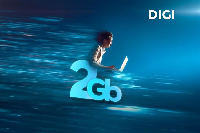 Digi aumenta de 1 Gbps a 2 Gbps la velocidad de su tarifa de Fibra Smart.