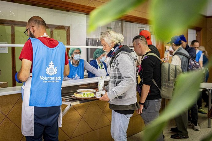 Archivo - La Orden Hospitalaria San Juan de Dios modernizará su comedor social en Granada para atender con mayor dignidad a más de 8.000 personas en situación de vulnerabilidad al año
