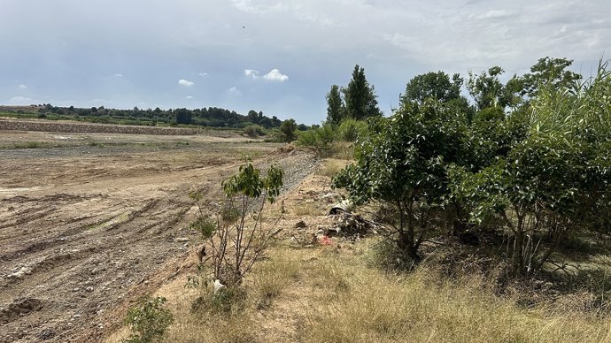 Zona afectada por la dana