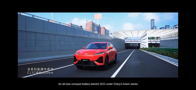 SUV compacto y 100 % eléctrico de la serie Fulwin de Chery