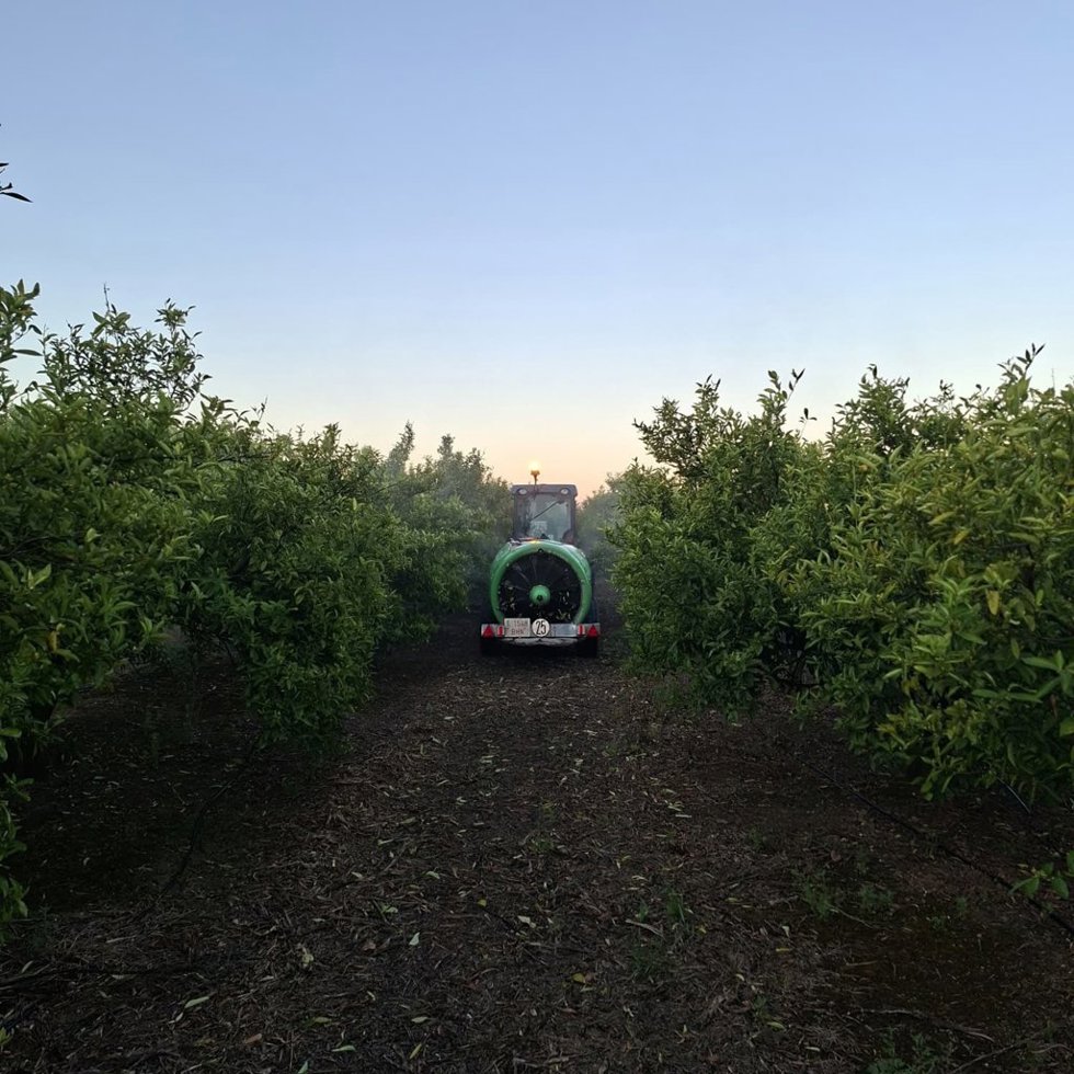 Imagen de fertilizantes en el campo