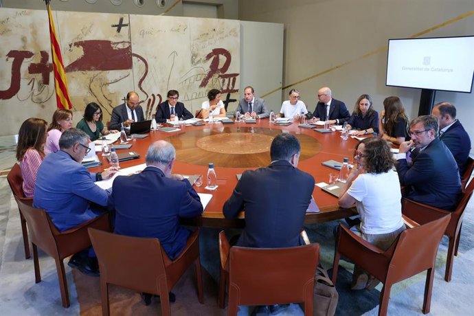 Reunión del Consell Executiu del martes 25 de agosto 