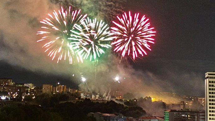 Fuegos artificiales de Supernova Pirotecnia, de Uruguay