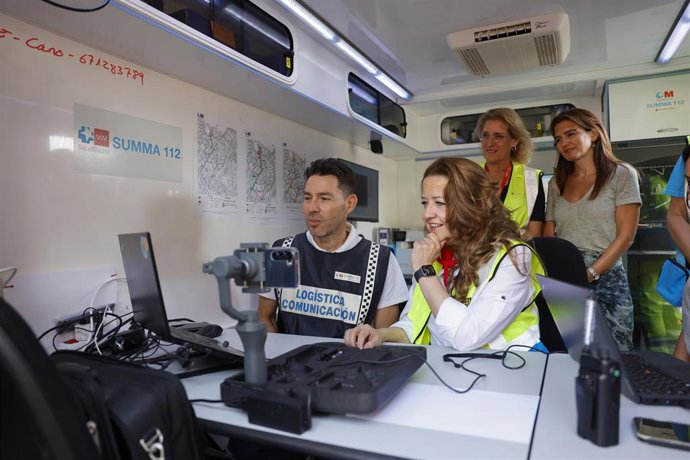 La consejera de Sanidad de la Comunidad de Madrid, Fátima Matute