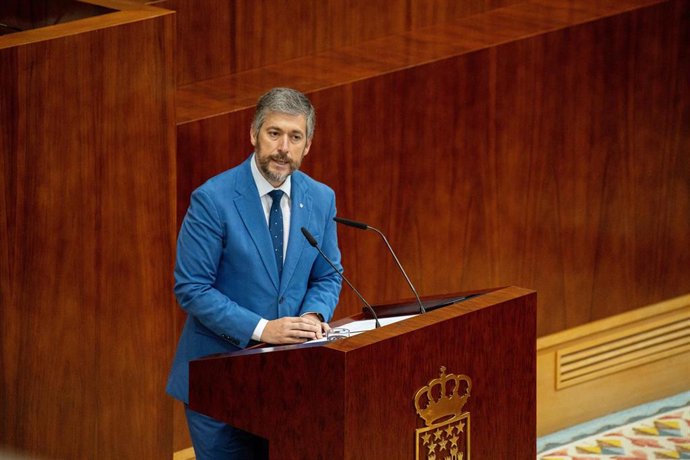 Archivo - El consejero de Presidencia, Justicia y Administración Local, Miguel Ángel García Martín