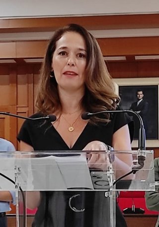 La delegada territorial de Empleo, Empresa y Trabajo Autónomo, y de Inteligencia Artificial, Desarrollo Digital y Administración Pública, Marina Montes.