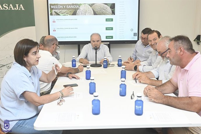 Tomelloso ha acogido este martes la celebración de la Mesa de Precios del Melón y la Sandía de la Lonja Agropecuaria Hortofrutícola y Cinegética de Castilla-La Mancha