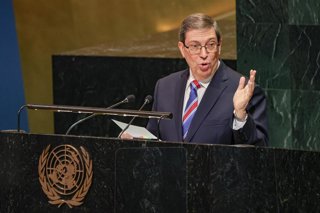 Archivo - El ministro de Exteriores de Cuba, Bruno Rodríguez, en una imagen de archivo