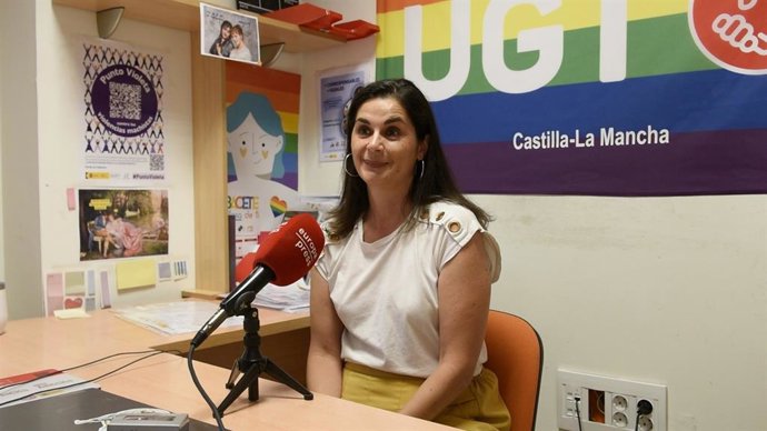 La técnica del Servicio de Orientación Laboral de UGT en Albacete, Mercedes Íñiguez, en entrevista con Europa Press.