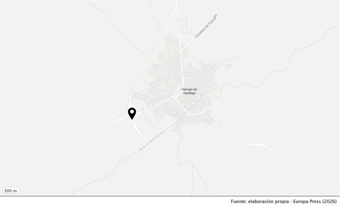 El accidente ha tenido lugar en el kilómetro 16 de la CM-200.