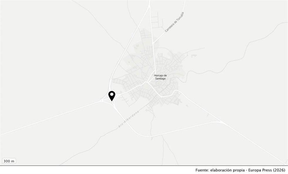 El accidente ha tenido lugar en el kilómetro 16 de la CM-200.