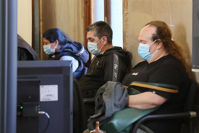 Archivo - Los condenados, durante el juicio.