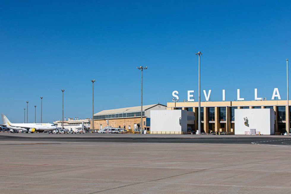 Imagen de recurso del aeropuerto de Sevilla