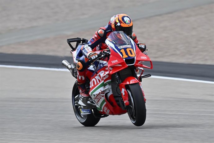 Archivo - El piloto italiano Luca Marini durante el Gran Premio de Alemania 2026